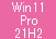 Win 11 Pro 64 Ver21H2