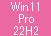 Win 11 Pro 64 Ver22H2