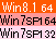 Win8.1 Win7 SP1 64 Win7 SP1 32